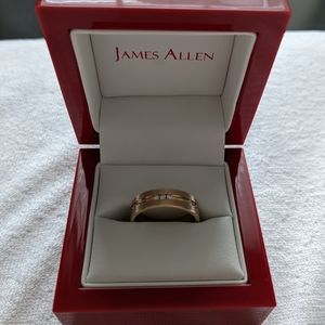Yellow Gold Wedding Ring for Men